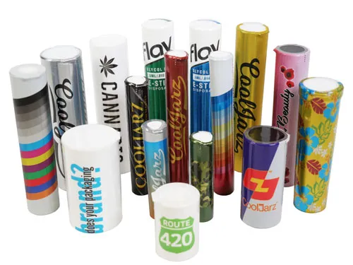 Features of the 84mm x 44mm Preroll Jar with Black Cap